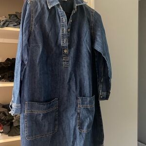 Old Navy Dark Blue Denim Shirt
